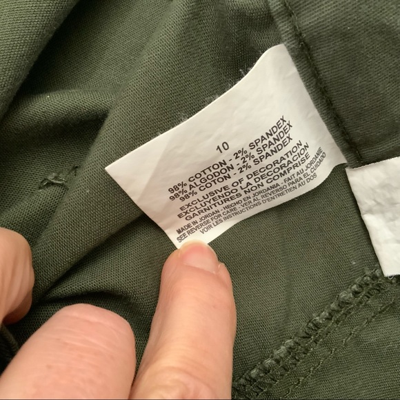 Nine West Vintage America Jeans Jegging Jeans Army Green
Size 10/29 - Picture 10 of 13